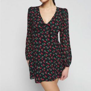 NWT Reformation Ferris Dress Cherry Pie